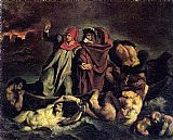 Edouard Manet Wall Art - The Barque of Dante